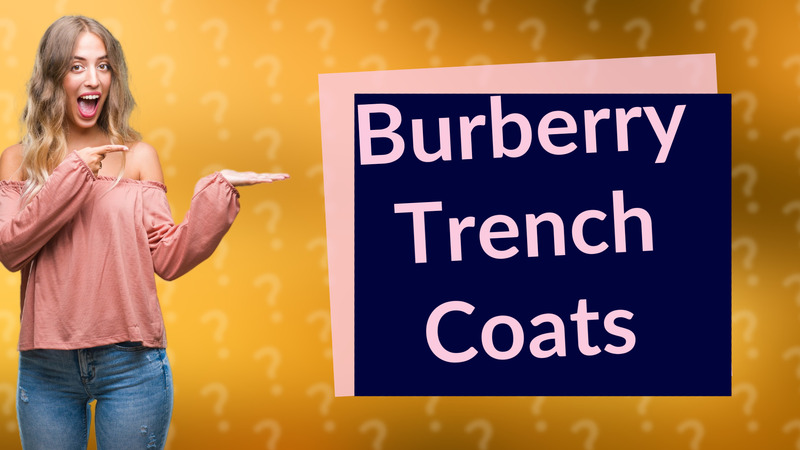 Burberry Trench Coats