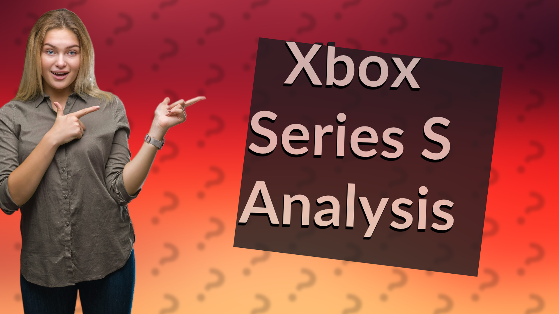Xbox Series S Analysis