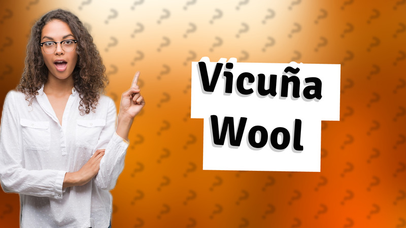 Vicuña Wool