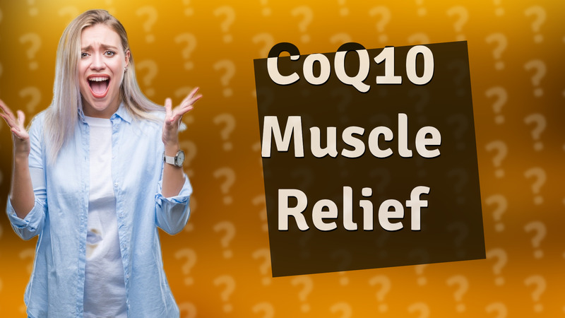 CoQ10 Muscle Relief