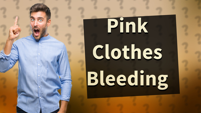 Pink Clothes Bleeding