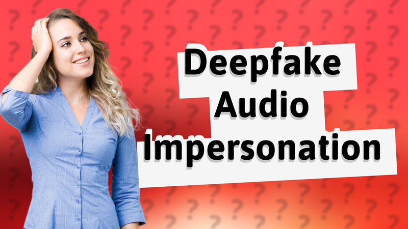 Deepfake Audio Impersonation