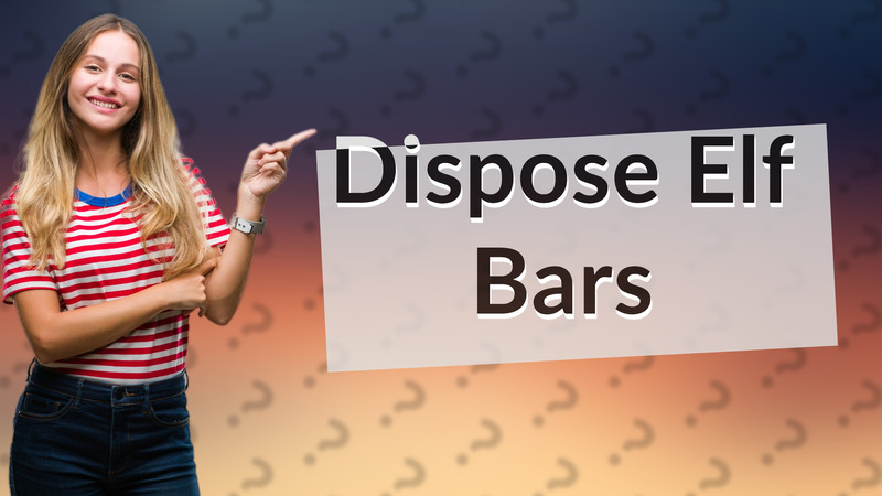 Dispose Elf Bars