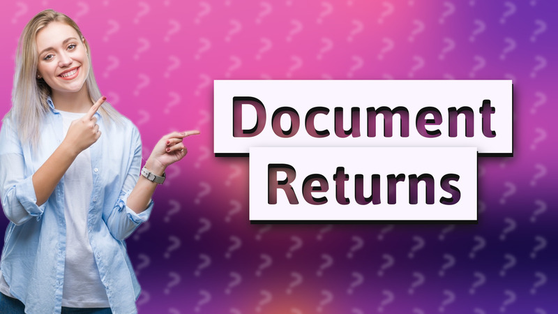 Document Returns
