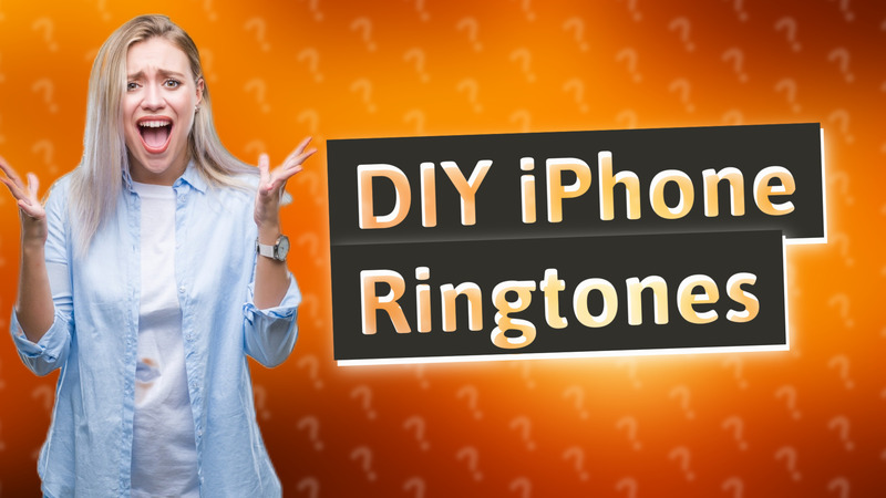 DIY iPhone Ringtones