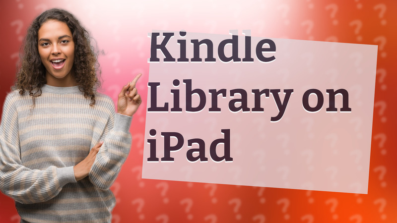 Kindle Library on iPad