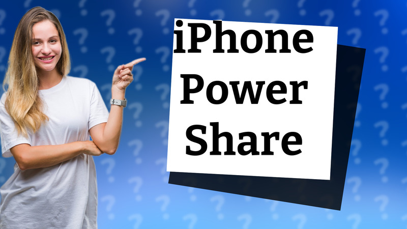 iPhone Power Share
