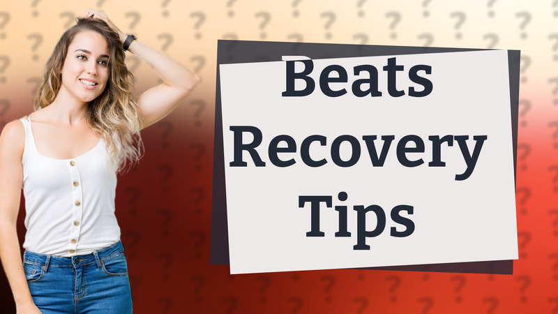 Beats Recovery Tips