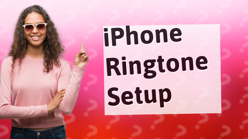 iPhone Ringtone Setup