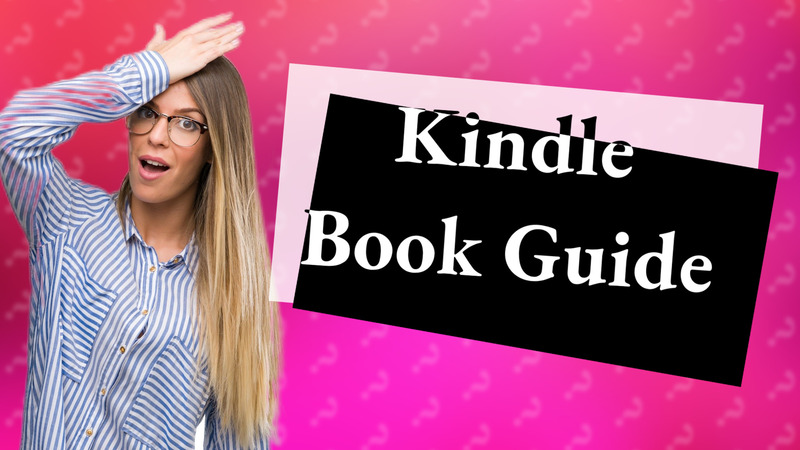 Kindle Book Guide