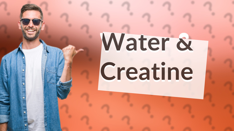 Water & Creatine