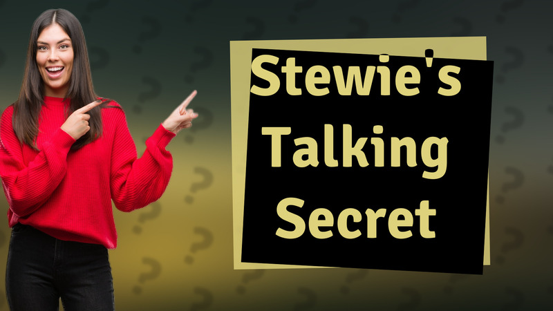Stewie's Talking Secret