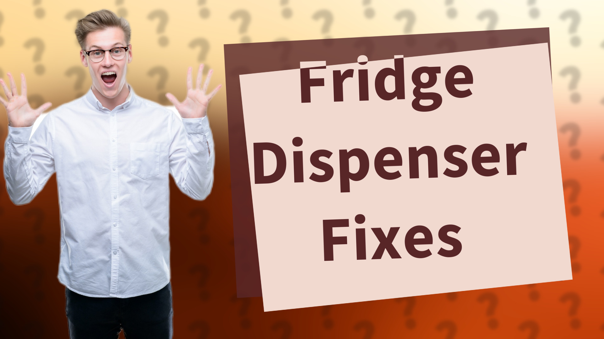 Fridge Dispenser Fixes
