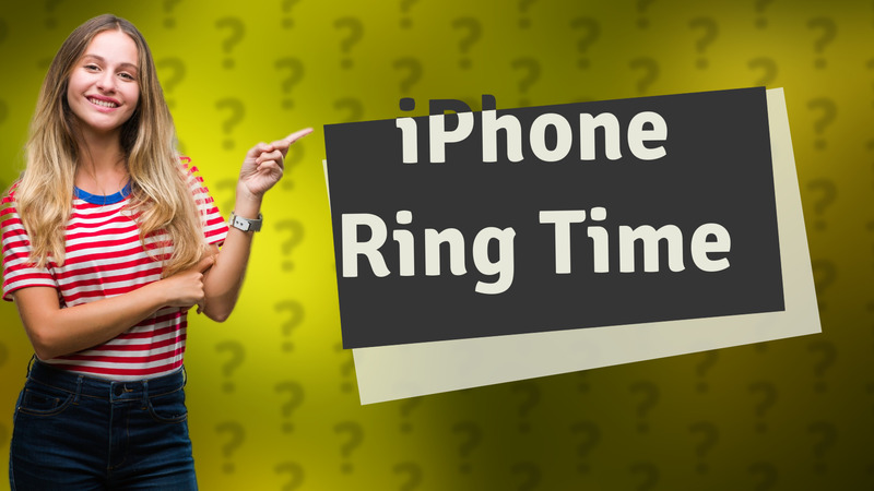 iPhone Ring Time