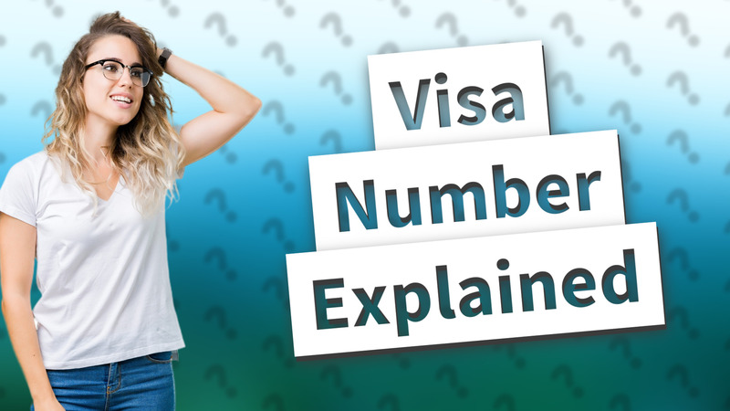 Visa Number Explained