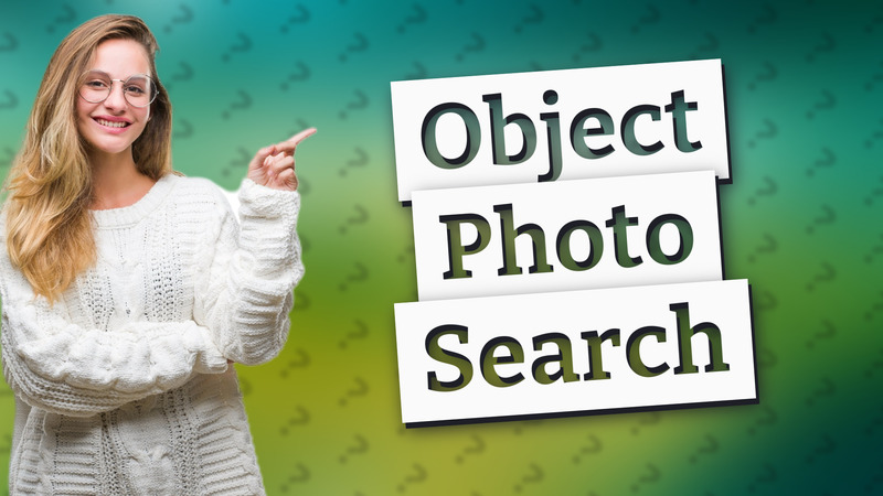 Object Photo Search