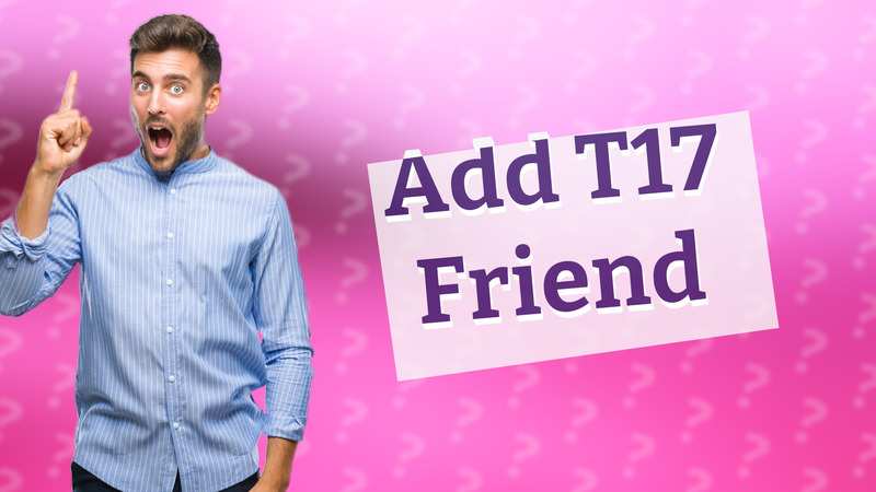 Add T17 Friend