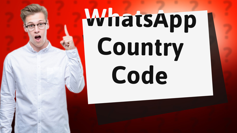 WhatsApp Country Code