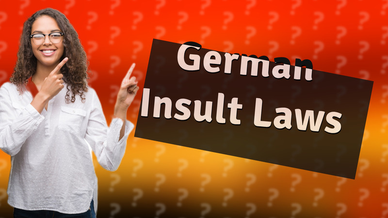 German Insult Laws