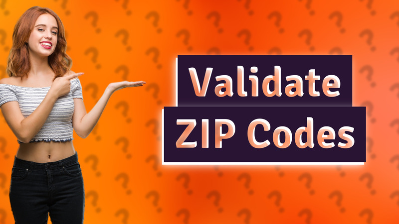 Validate ZIP Codes