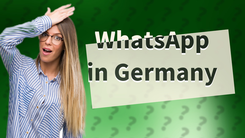 WhatsApp in Germany