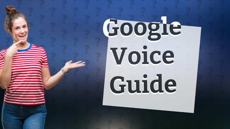 Google Voice Guide