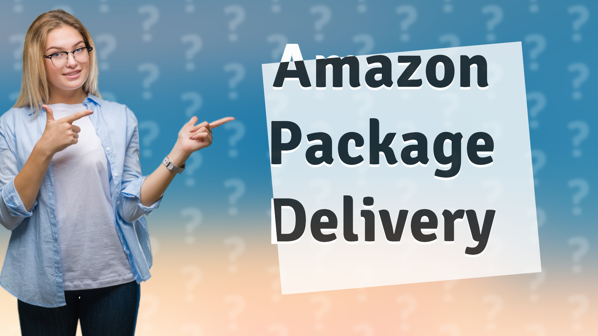 Amazon Package Delivery