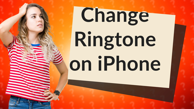 Change Ringtone on iPhone
