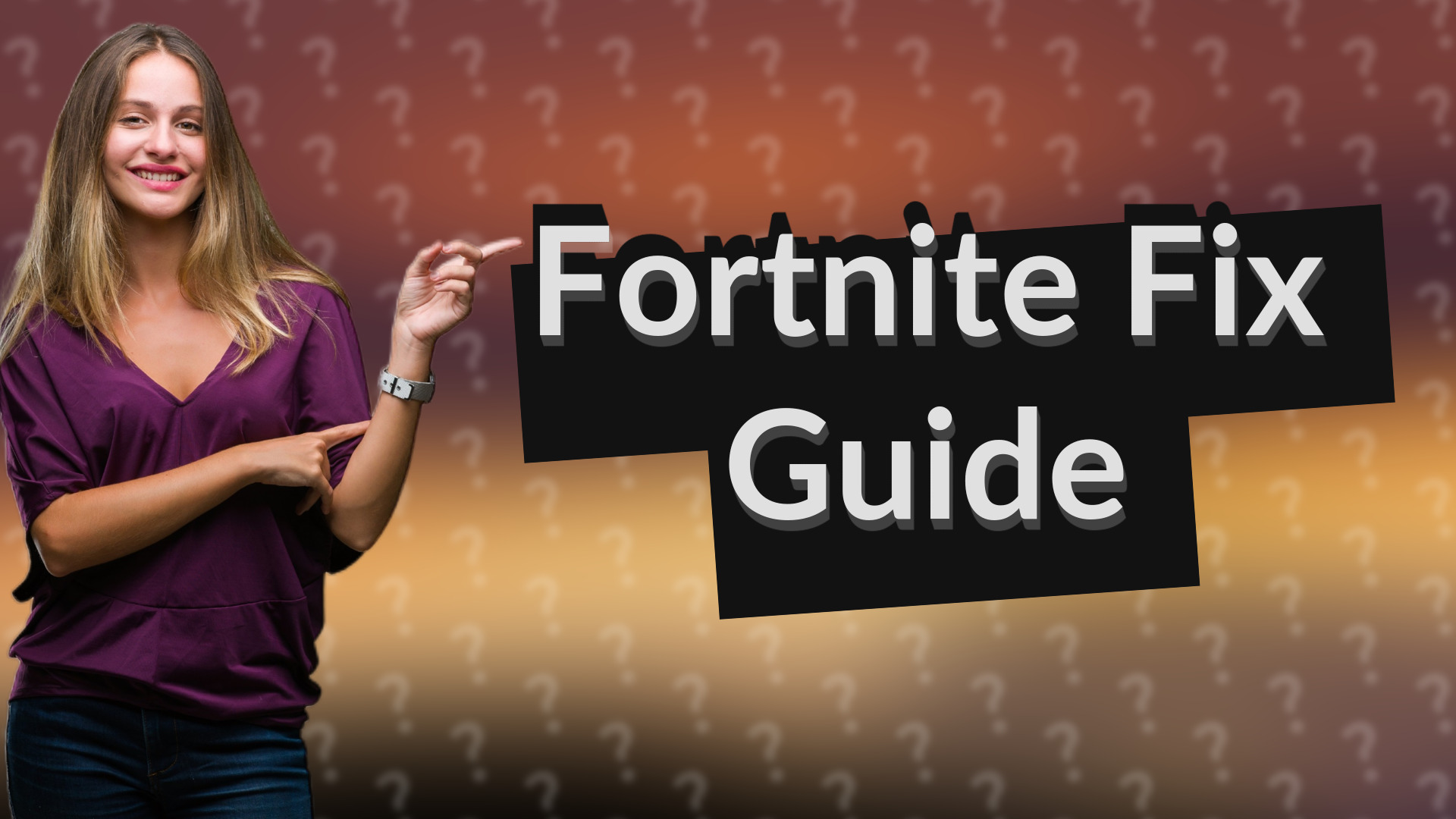 Fortnite Fix Guide