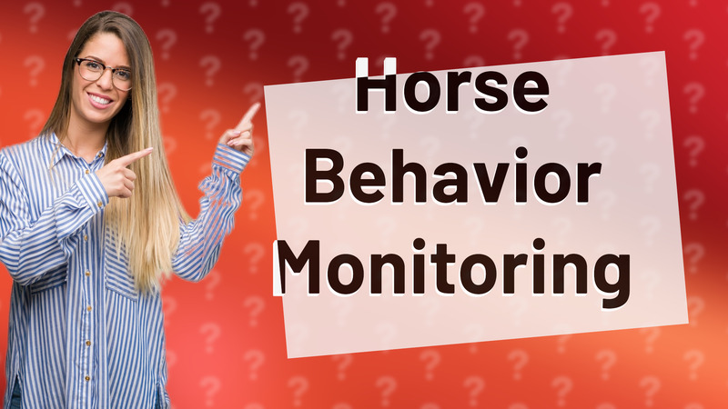 Horse Behavior Monitoring