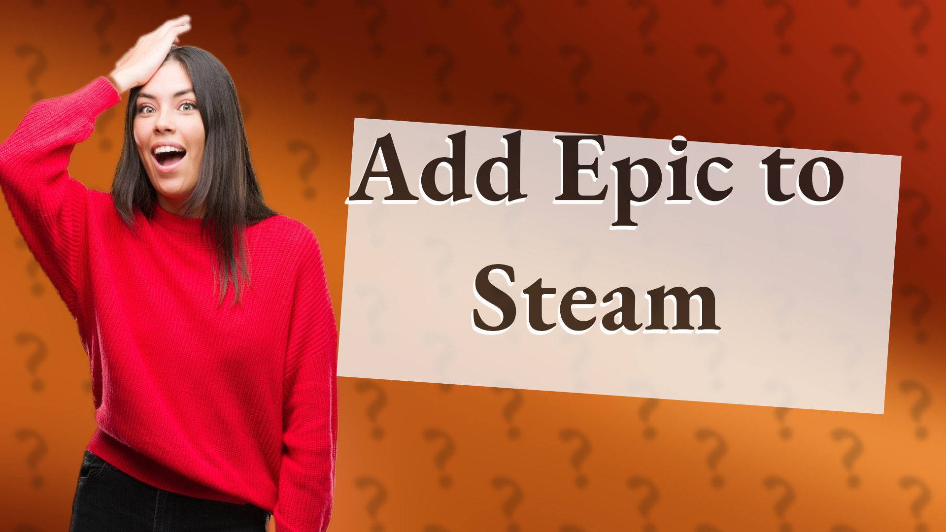 Add Epic to Steam