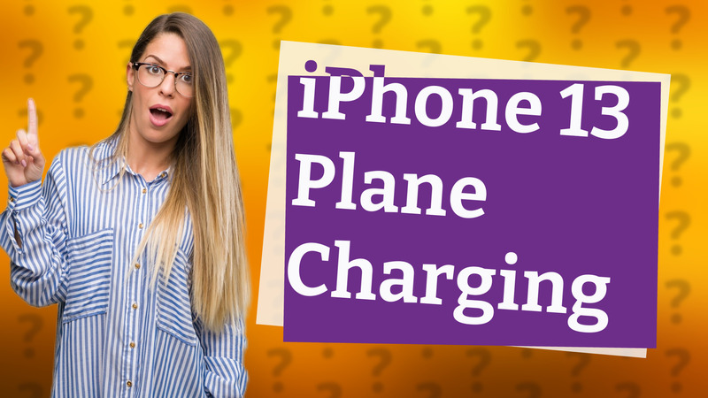 iPhone 13 Plane Charging