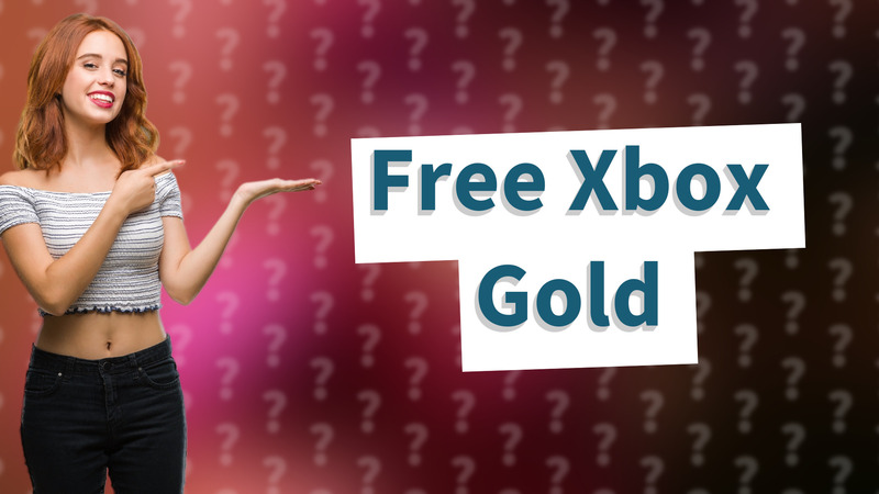 Free Xbox Gold