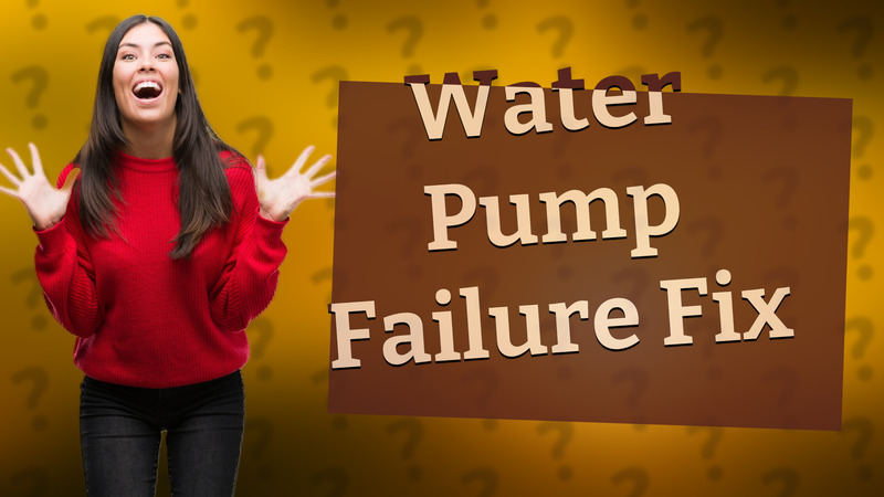 Water Pump Failure Fix