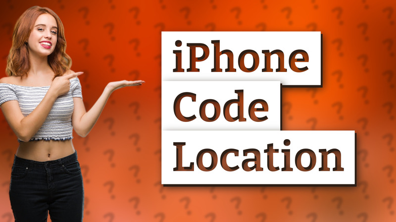 iPhone Code Location