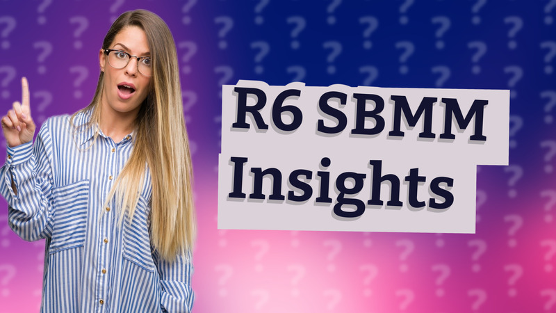 R6 SBMM Insights