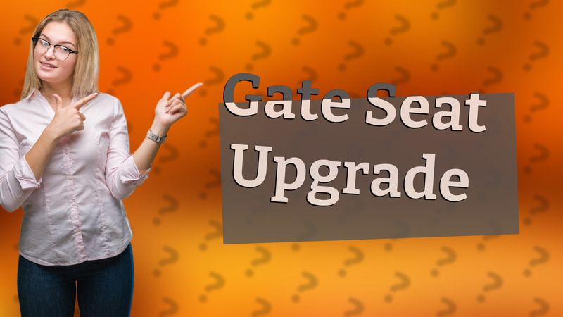 Gate Seat Upgrade