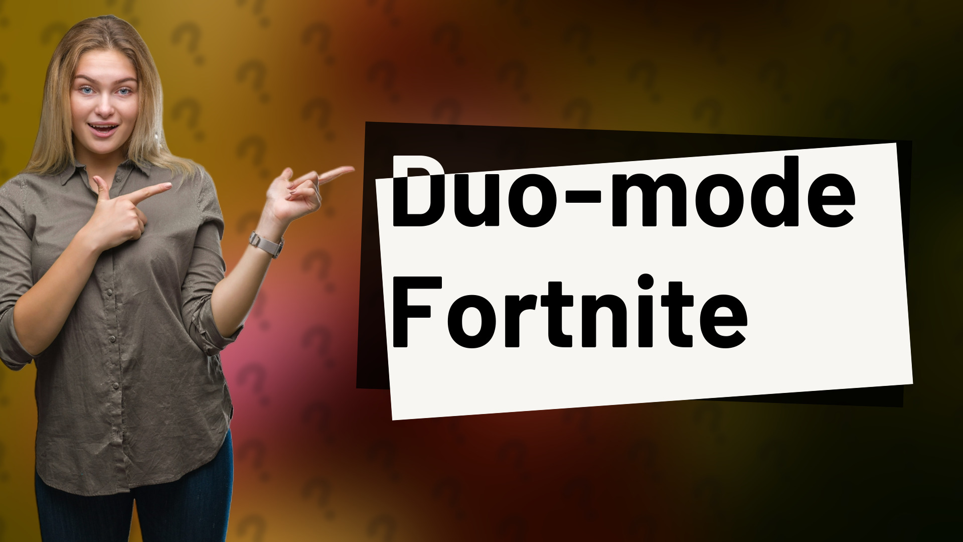 Duo-mode Fortnite