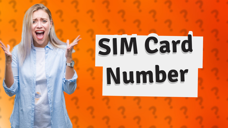 SIM Card Number