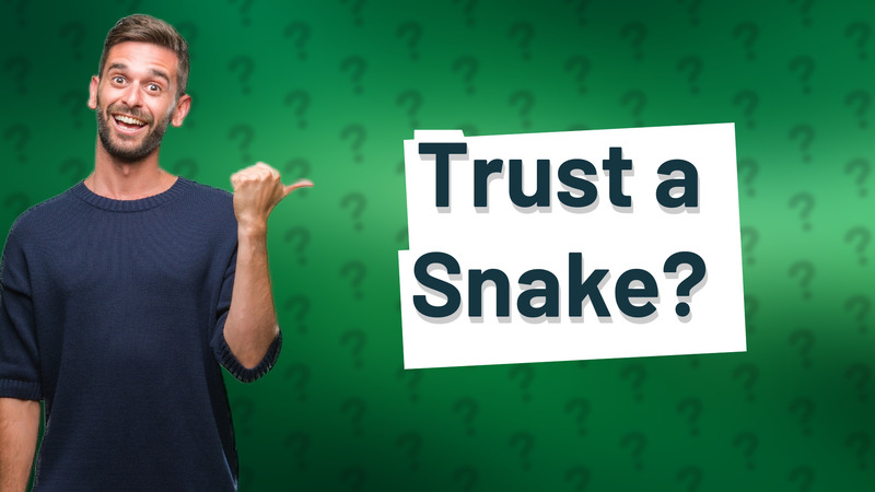 Trust a Snake?