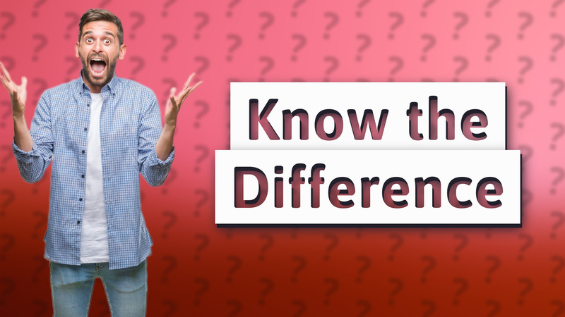 Know the Difference