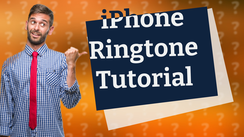 iPhone Ringtone Tutorial