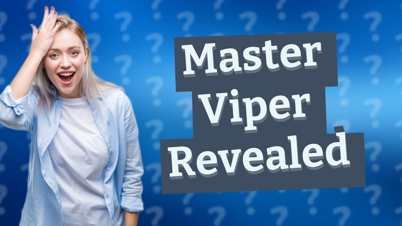 Master Viper Revealed