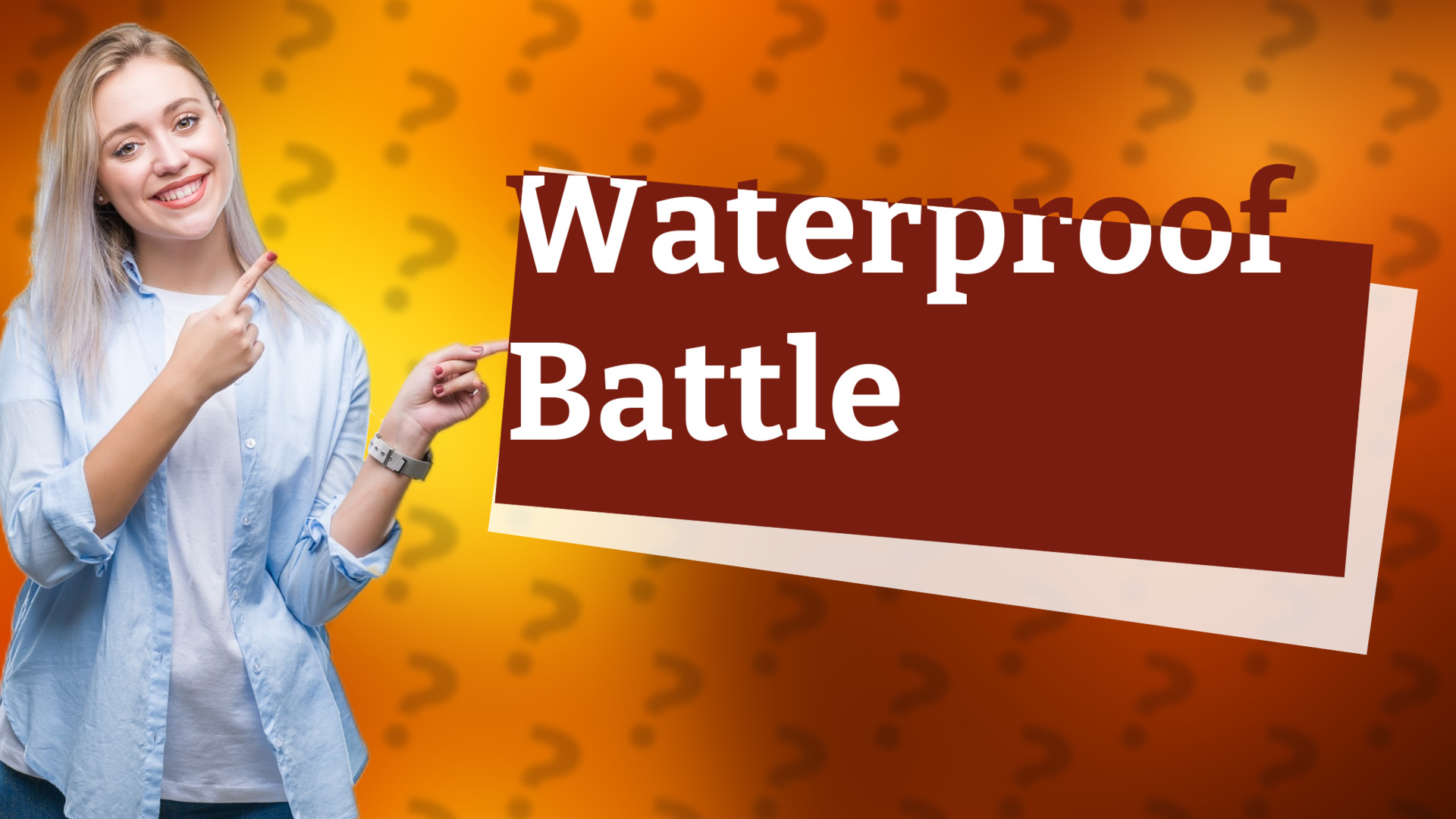 Waterproof Battle