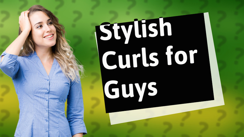 Stylish Curls for Guys