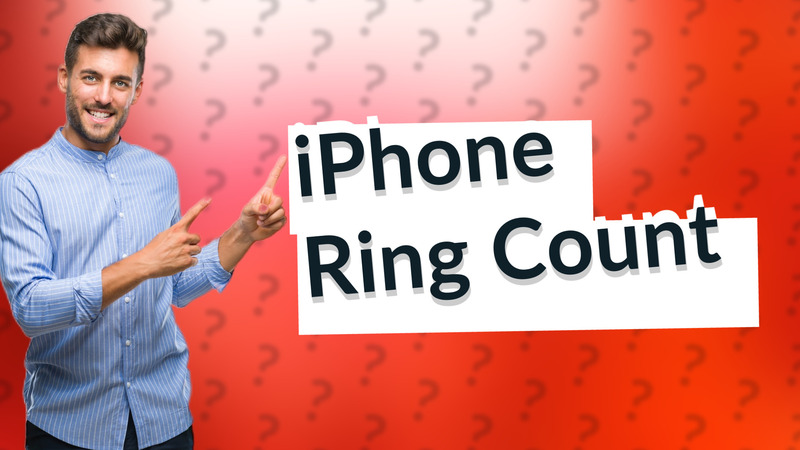 iPhone Ring Count