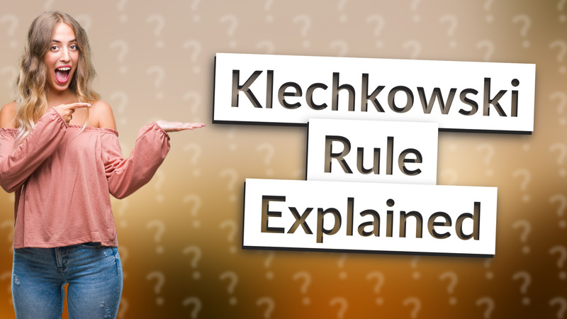 Klechkowski Rule Explained