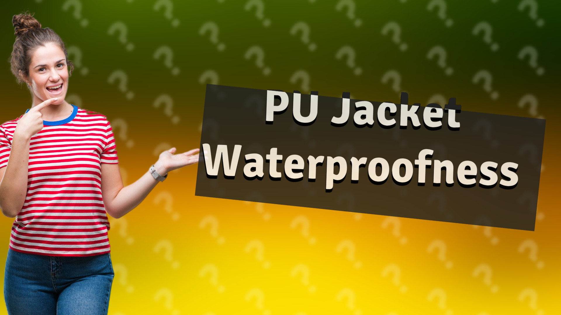 PU Jacket Waterproofness