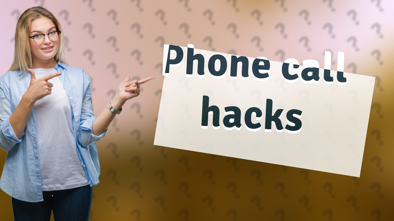 Phone call hacks