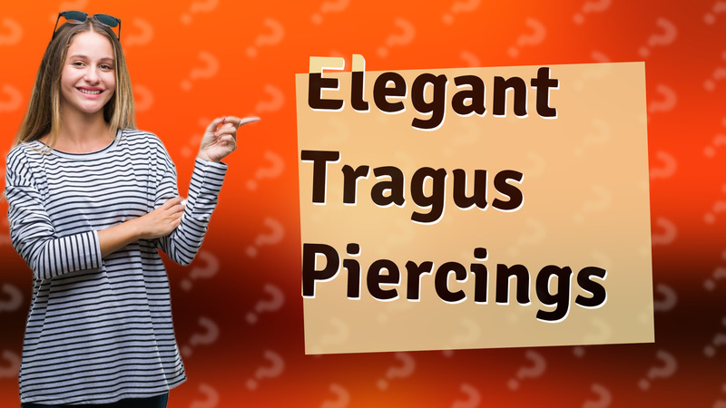 Elegant Tragus Piercings